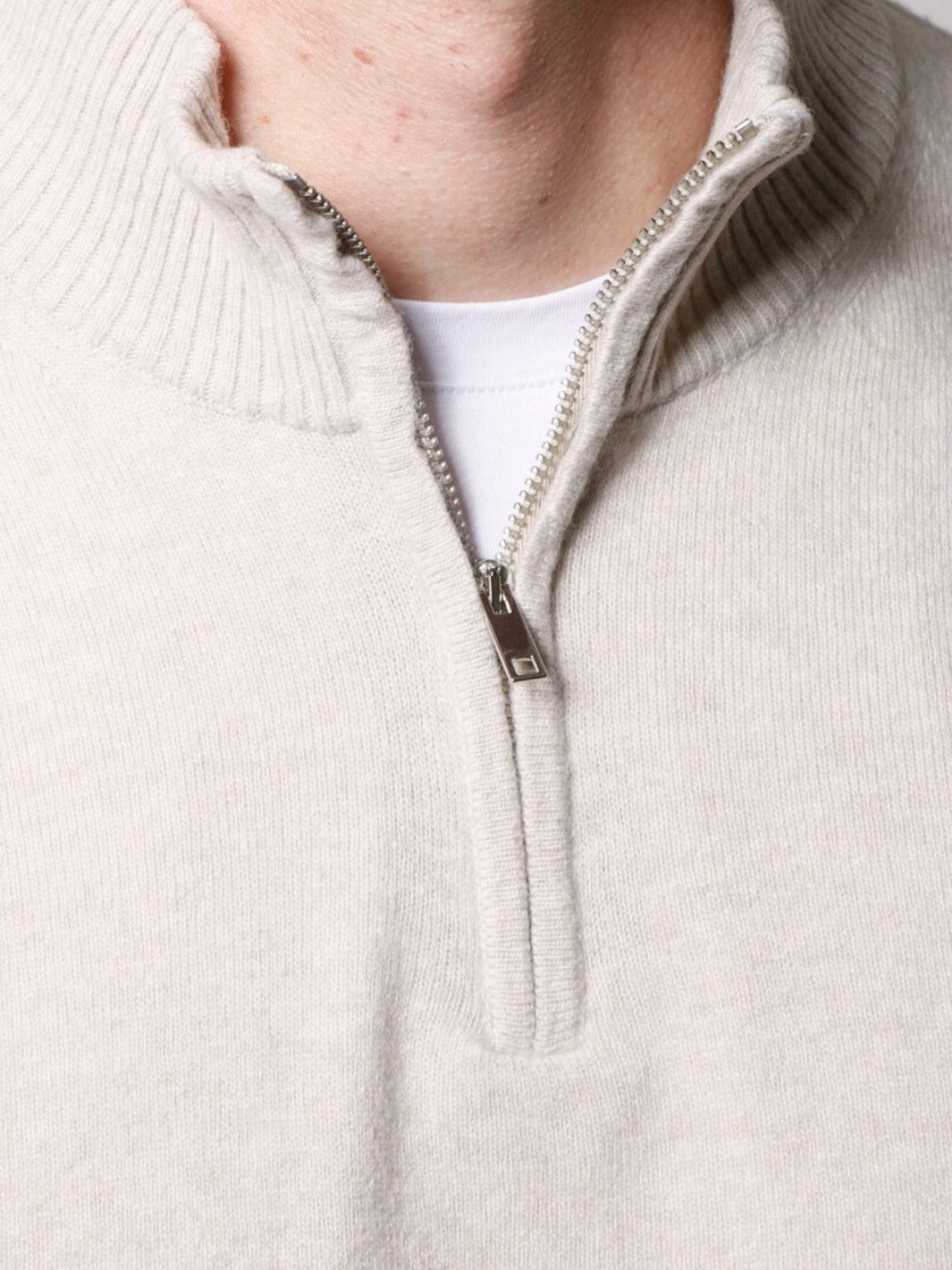 LUPETTO HALF-ZIP SWEATER