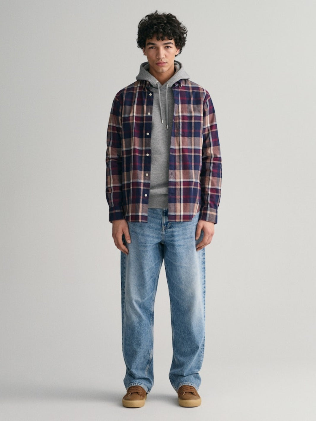 REGULAR FIT JASPE CHECK SHIRT