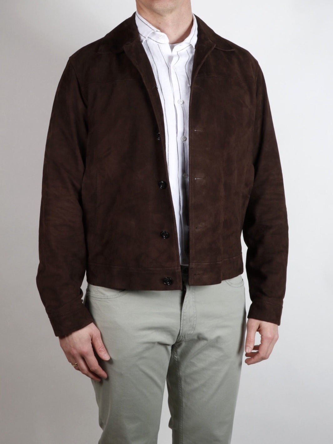 SUEDE LEATHER JACKET