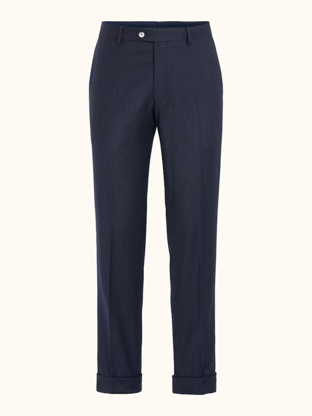 SLIM FIT FLANNEL SUIT PANTS