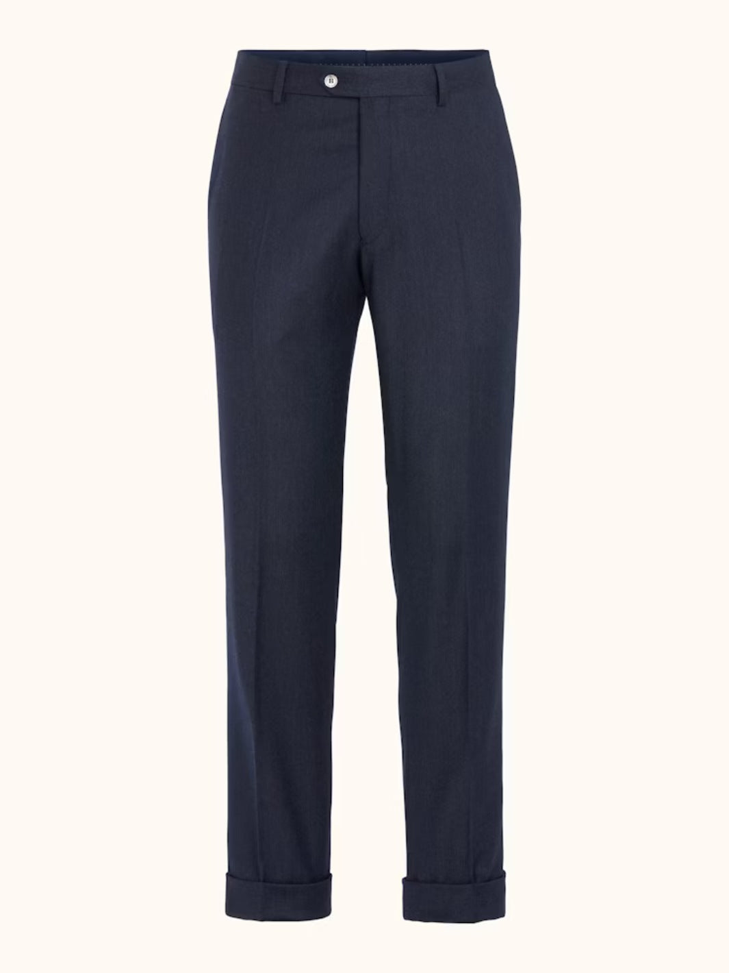 SLIM FIT FLANNEL SUIT PANTS