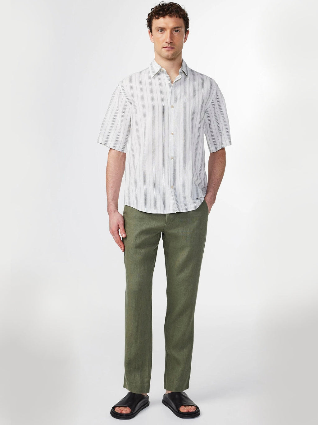 THEO LINEN TROUSER