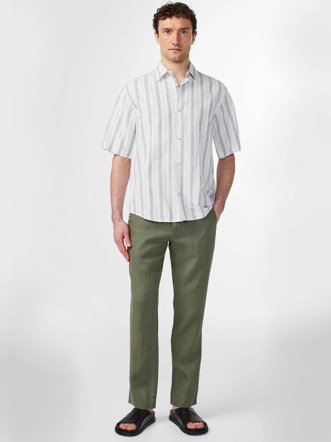 THEO LINEN TROUSER