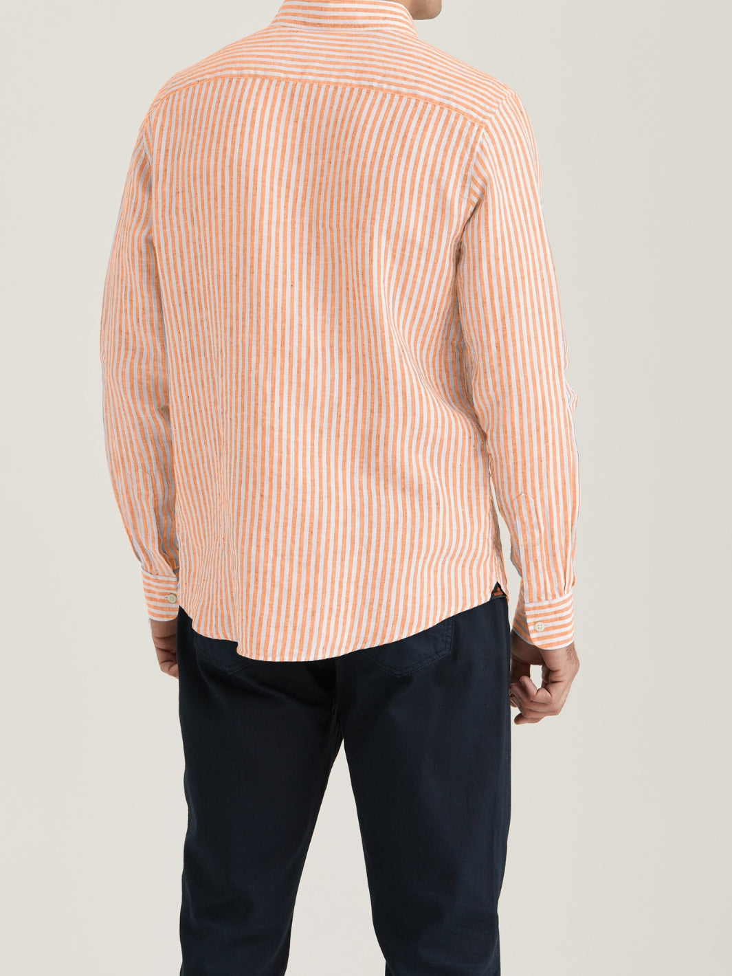 DOUGLAS LINEN STRIPE SHIRT
