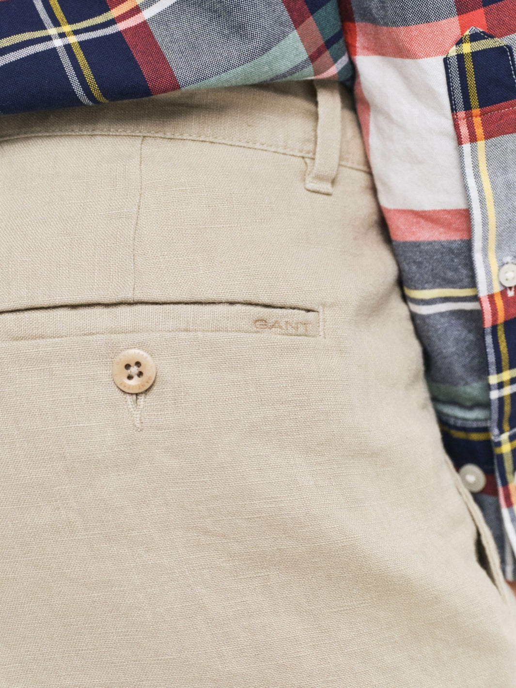 RELAXED FIT LINEN SHORTS