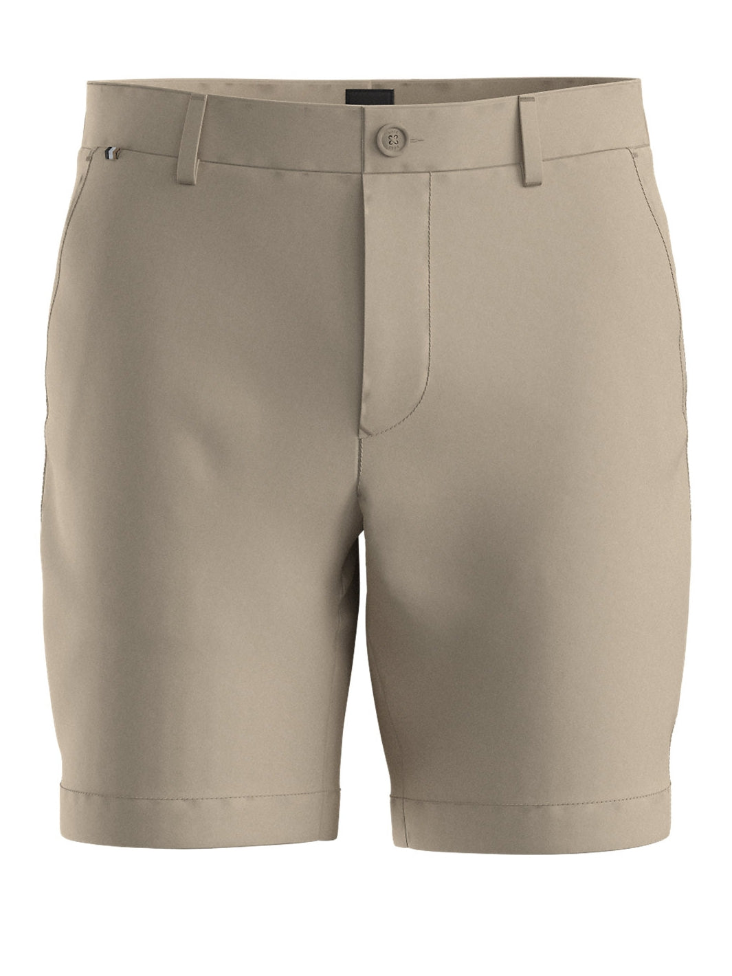 SLIM STRETCH-COTTON SHORTS