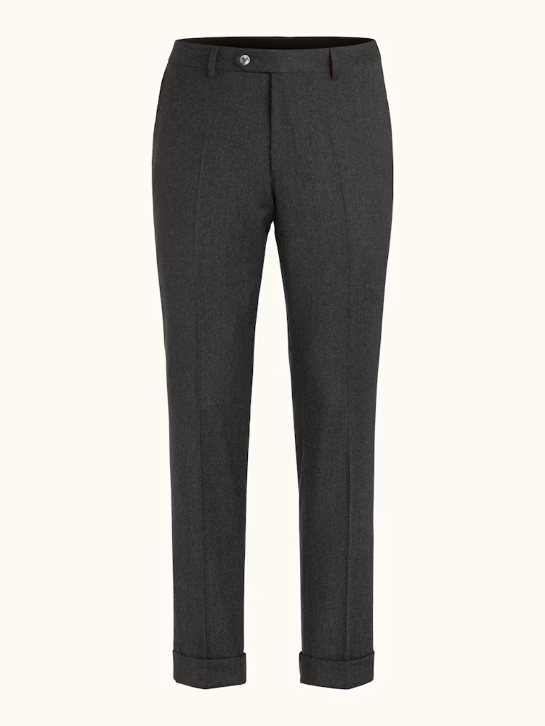 SLIM FIT FLANNEL SUIT PANTS