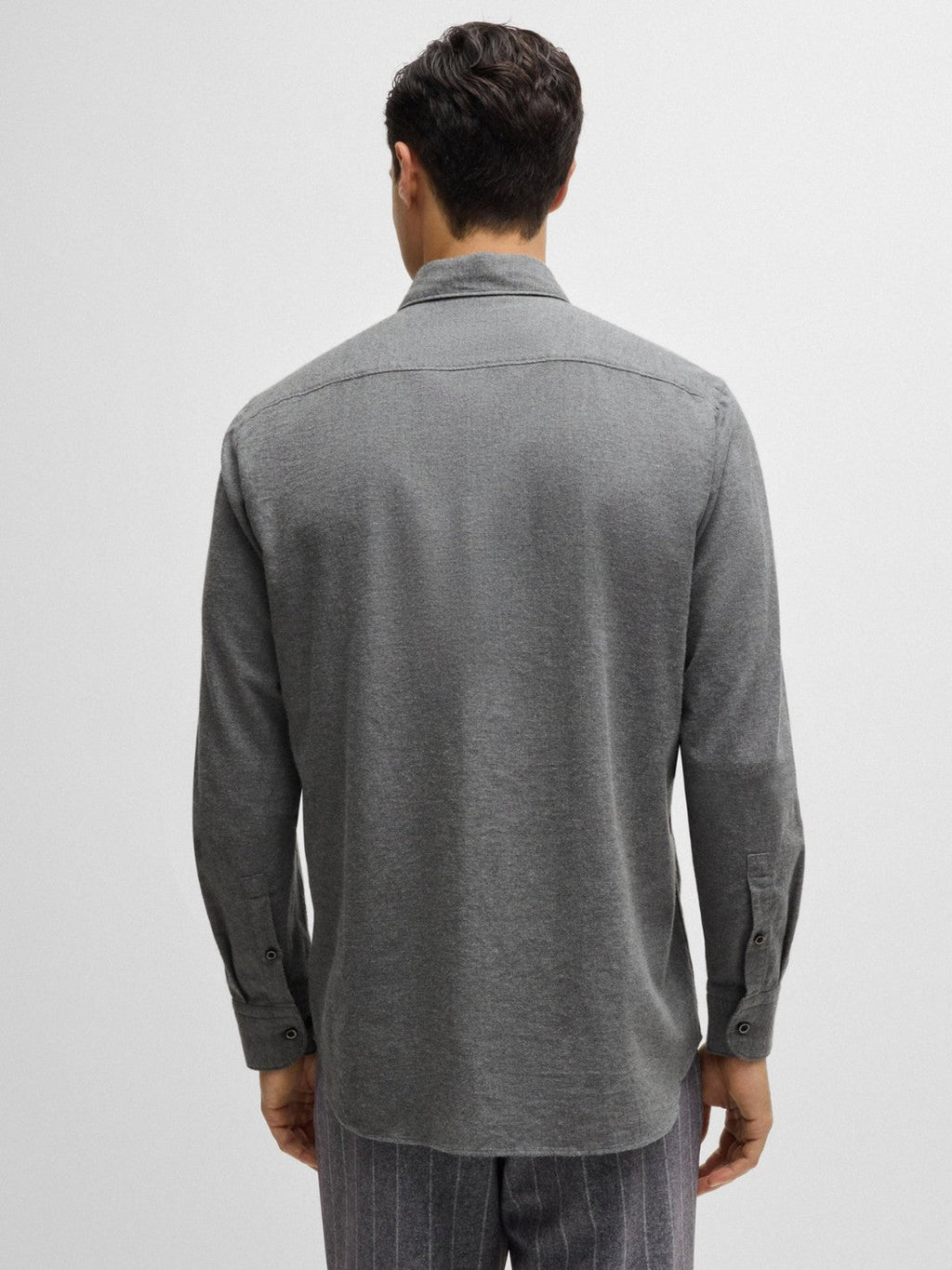 CASUAL FIT SHIRT IN COTTON TWILL
