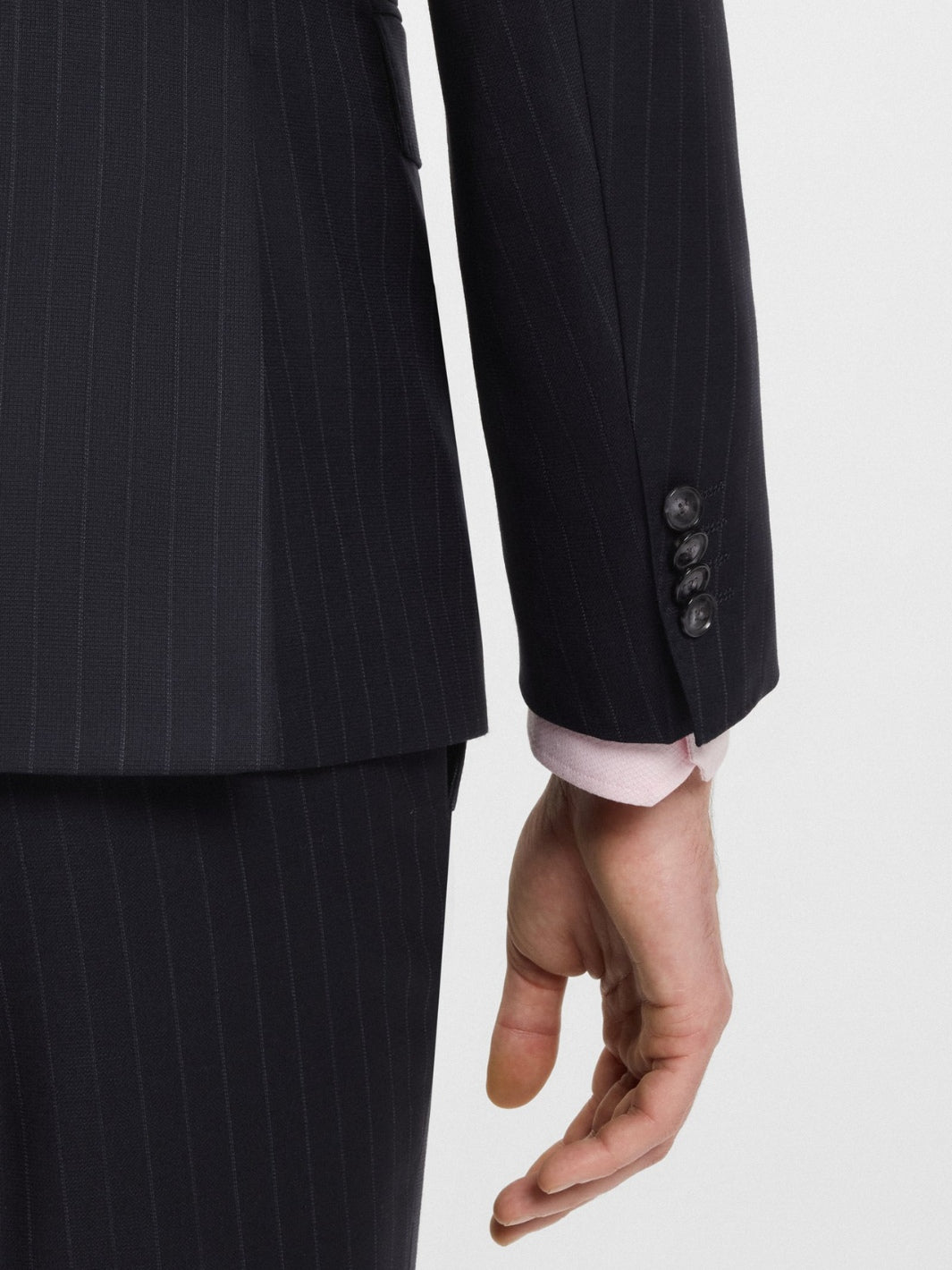 SLIM FIT STRIPED SUIT