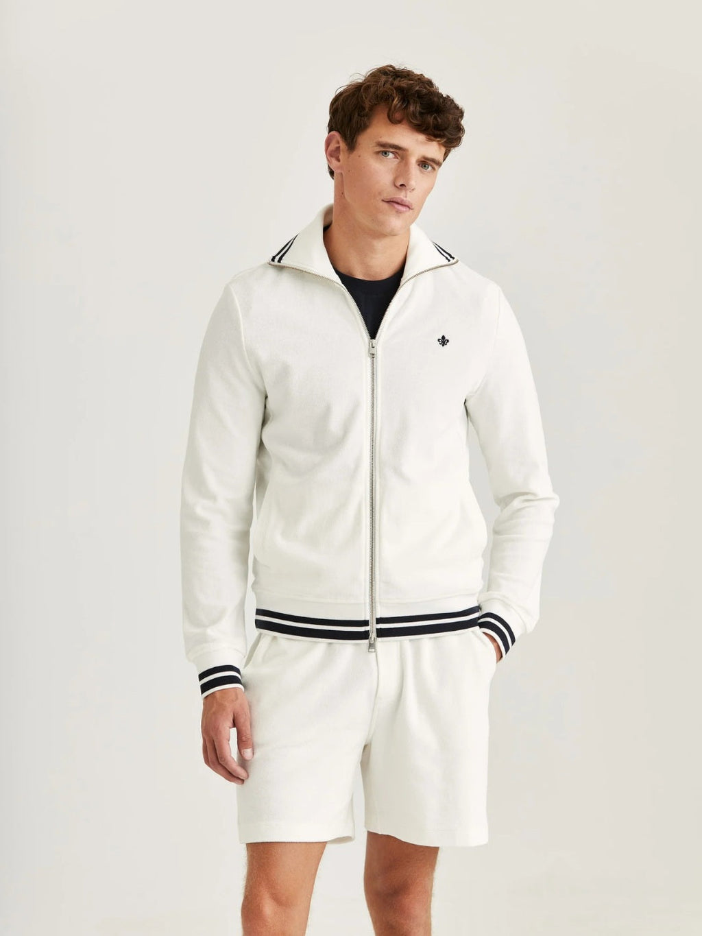 REEDFORD TERRY CARDIGAN