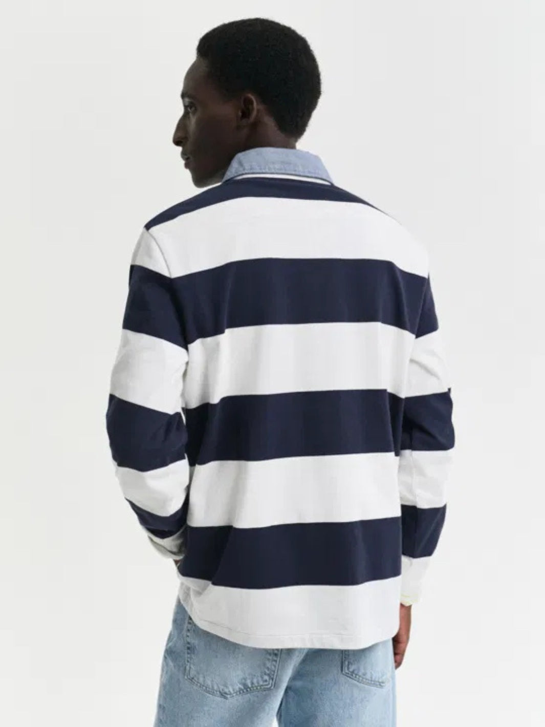 CHAMBRAY STRIPE RUGGER
