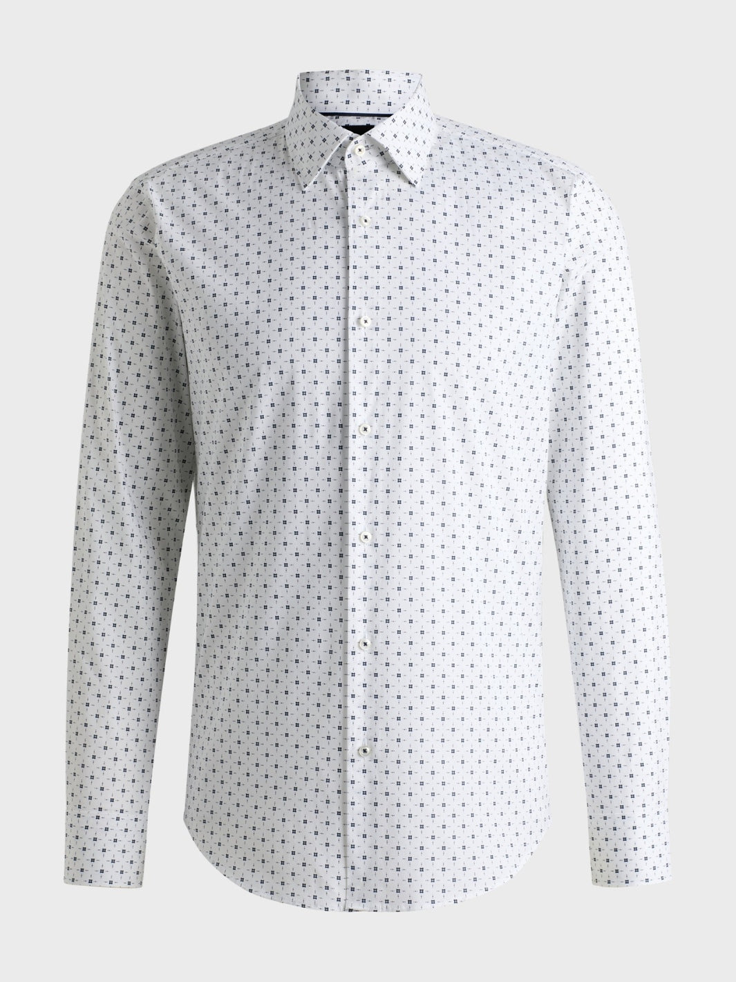 STRETCH-COTTON POPLIN SHIRT