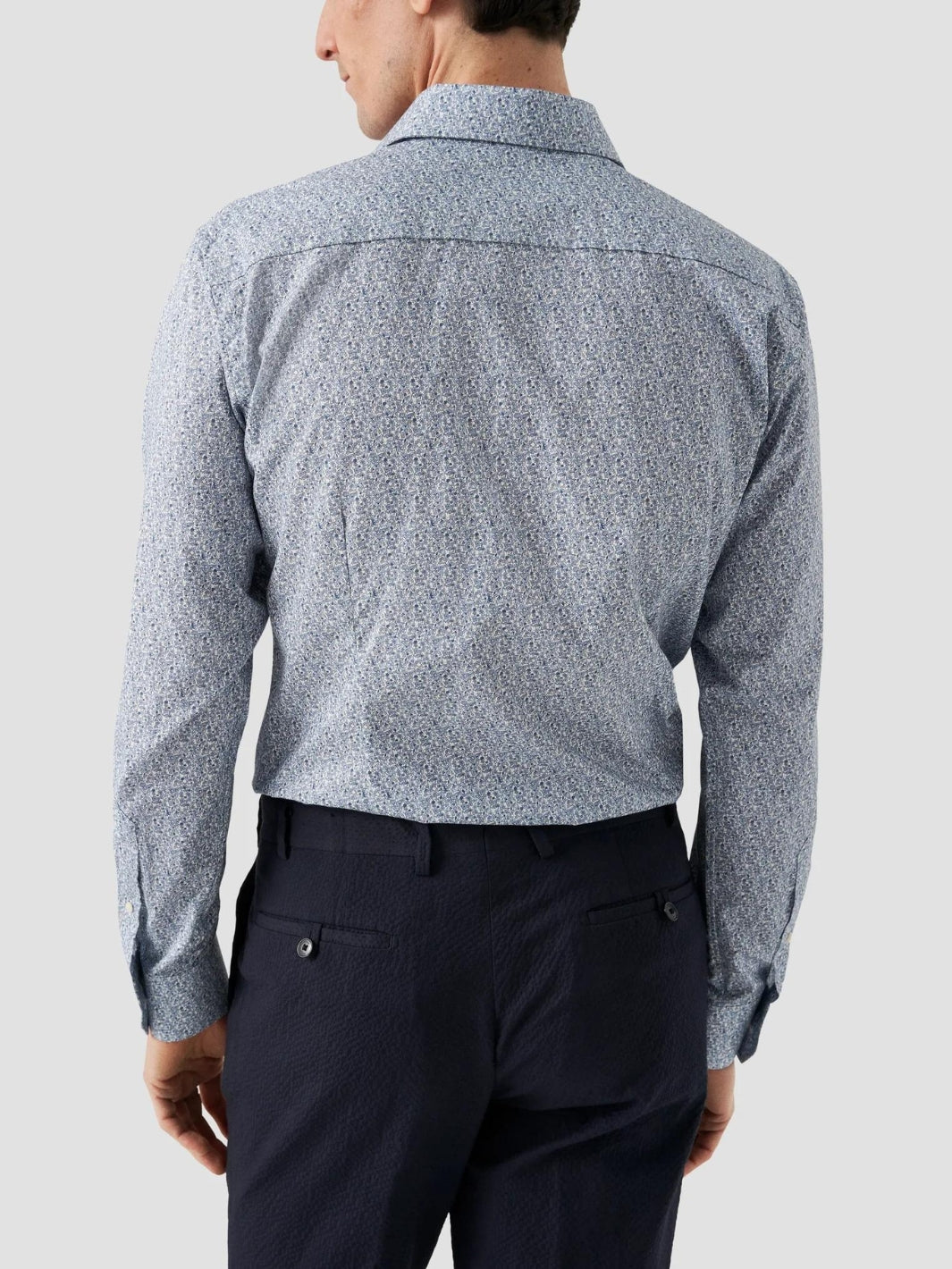 SLIM-FIT FLORAL PRINT SIGNATURE TWILL SHIRT