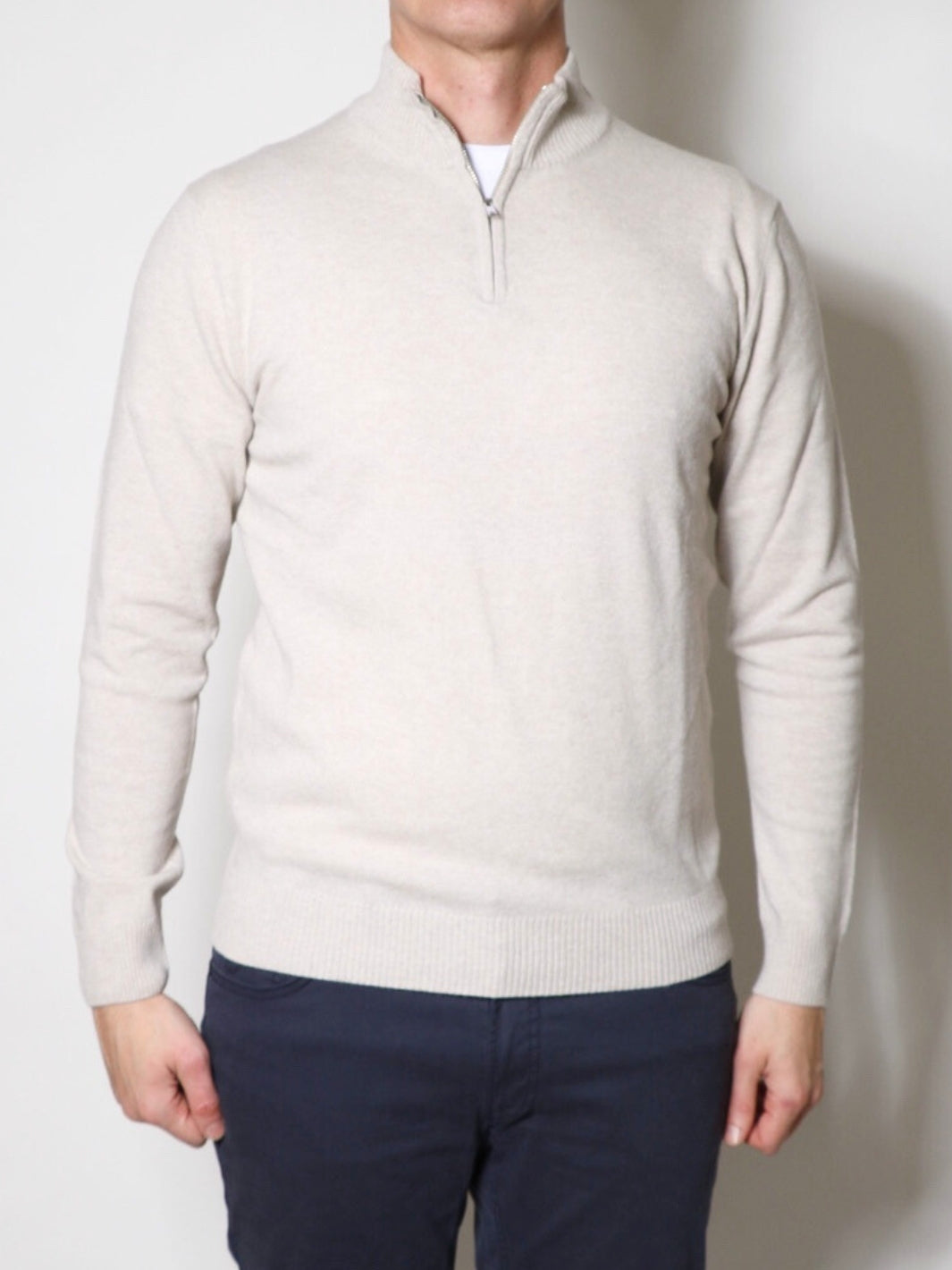 LUPETTO HALF-ZIP SWEATER