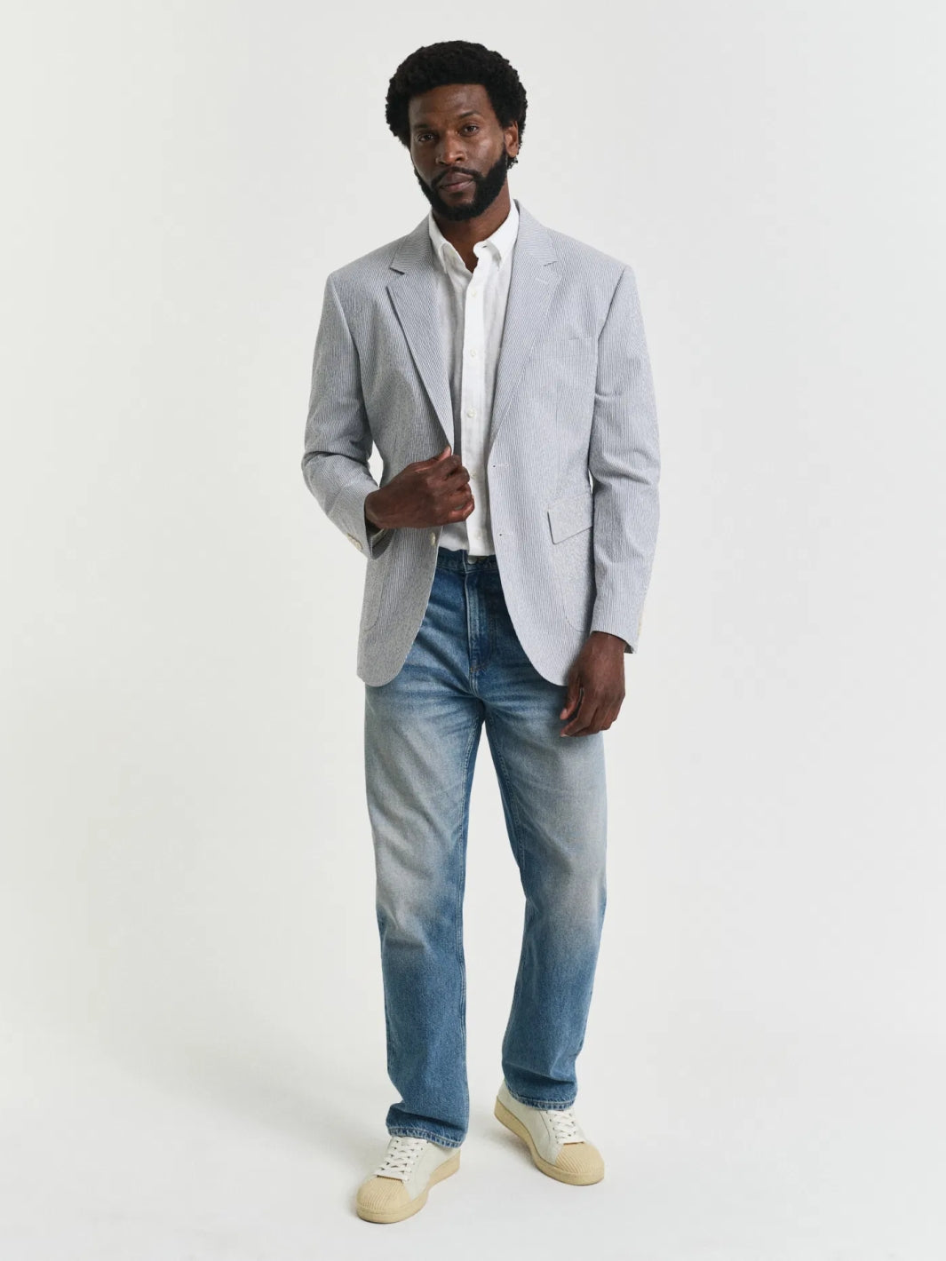 SEERSUCKER SUIT JACKET