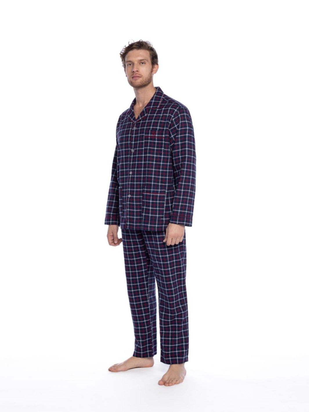 PLAID PYJAMAS SET