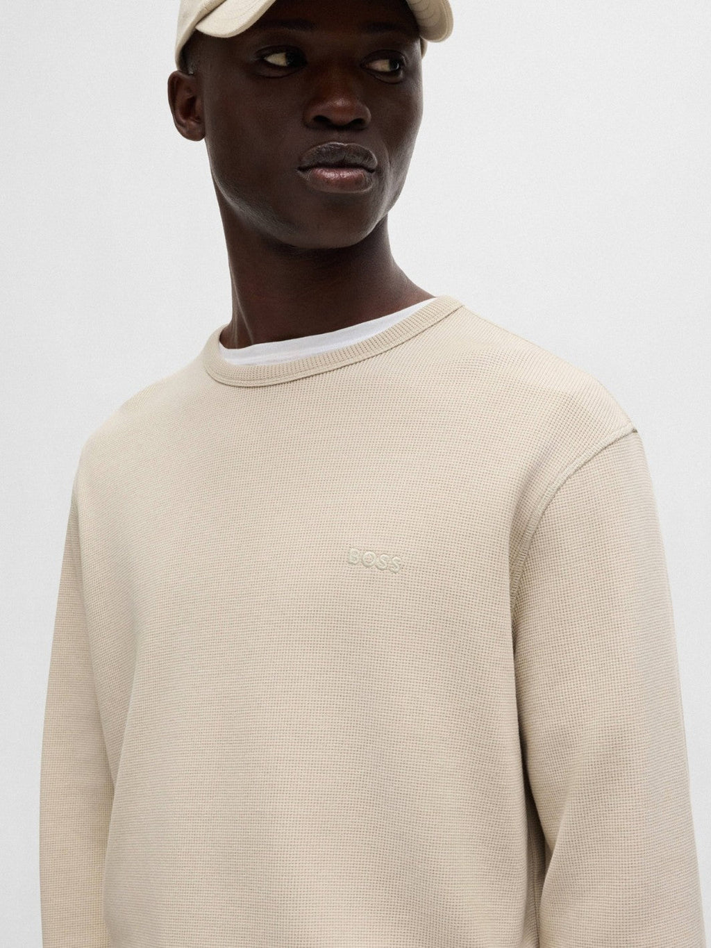 REGULAR-FIT COTTON-BLEND SWEATER