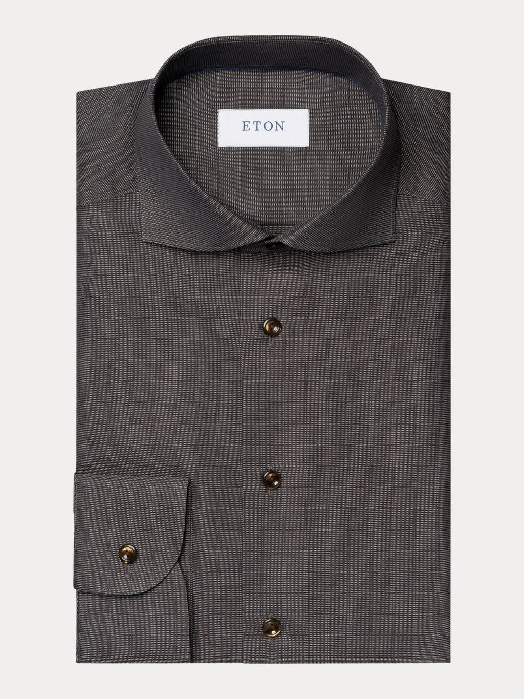 CONTEMPORARY SEMI SOLID SIGNATURE DOBBY SHIRT