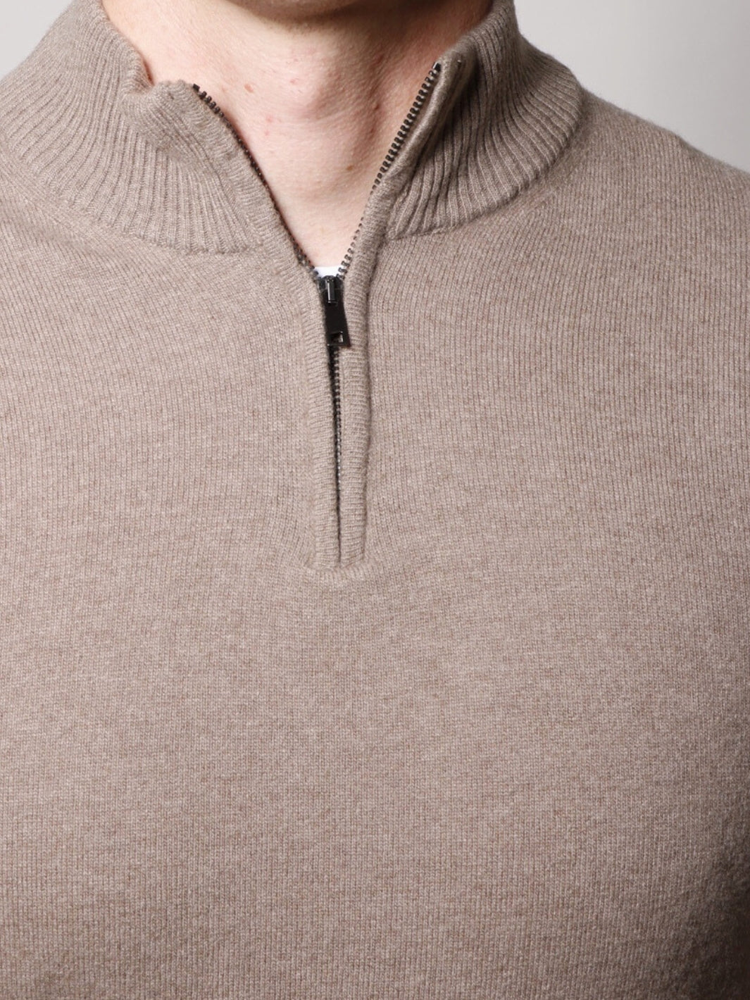 LUPETTO HALF-ZIP SWEATER