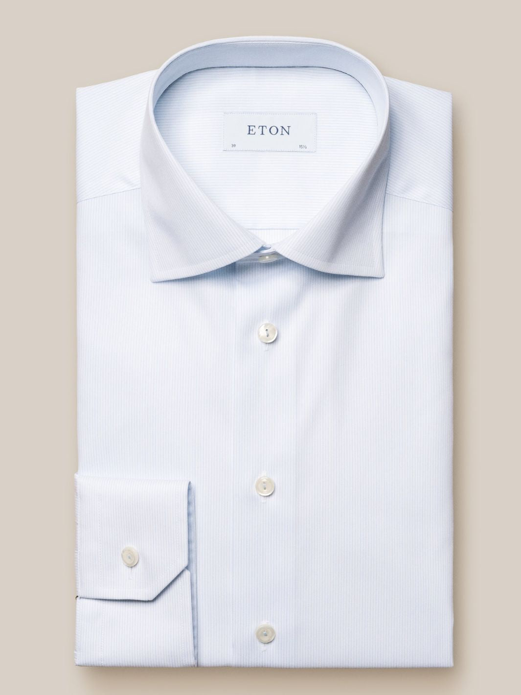 CONTEMPORARY FINE STRIPED TWILL SHIRT