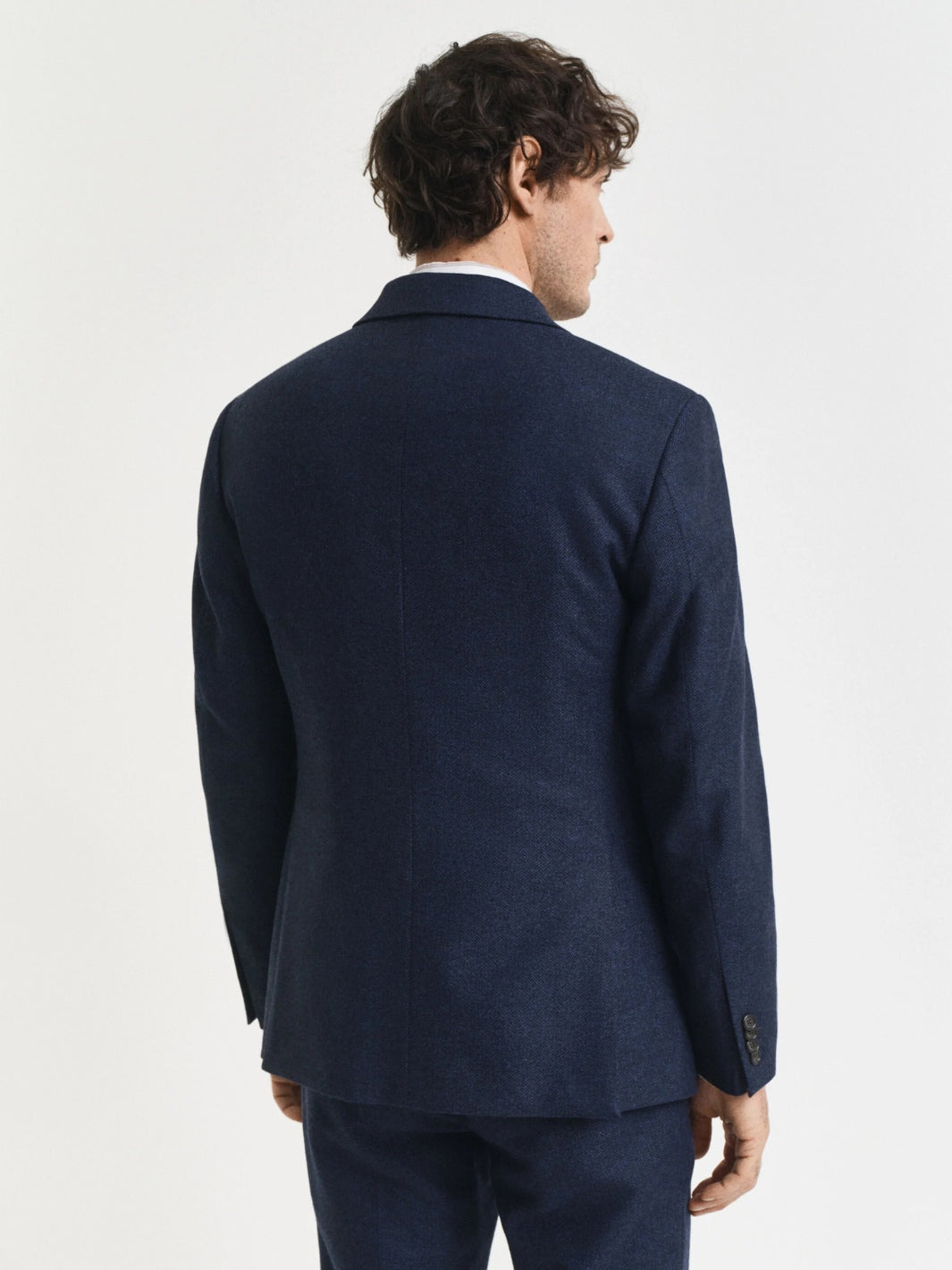 FLANNEL H.BONE SUIT JACKET