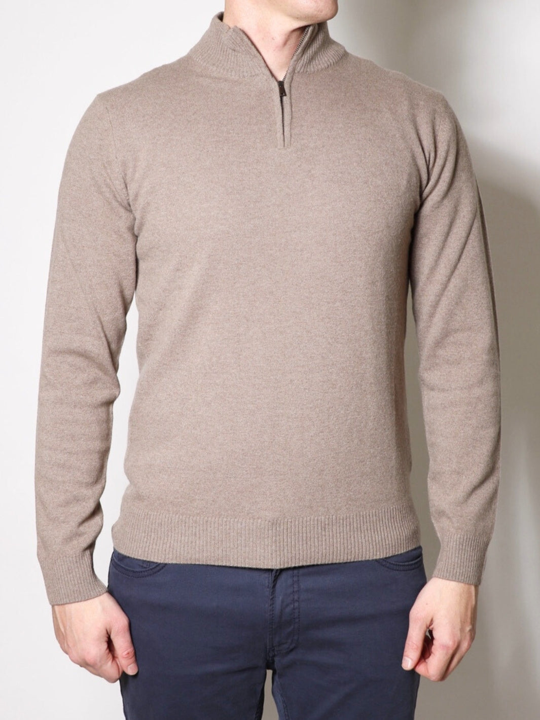 LUPETTO HALF-ZIP SWEATER