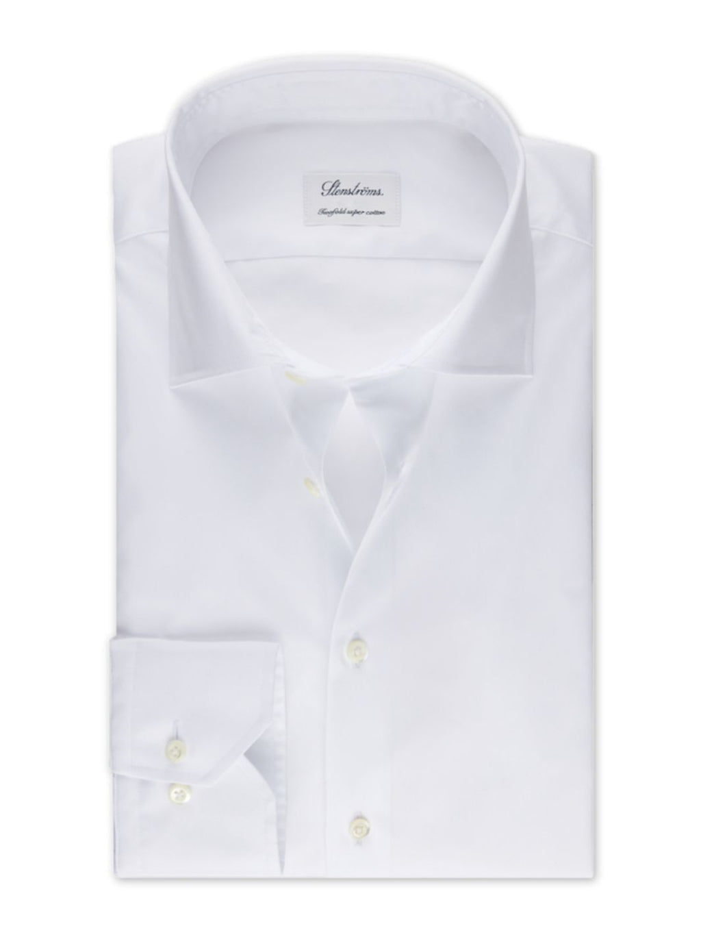 SLIMLINE WHITE TWILL SKJORTE XL-SLEEVES