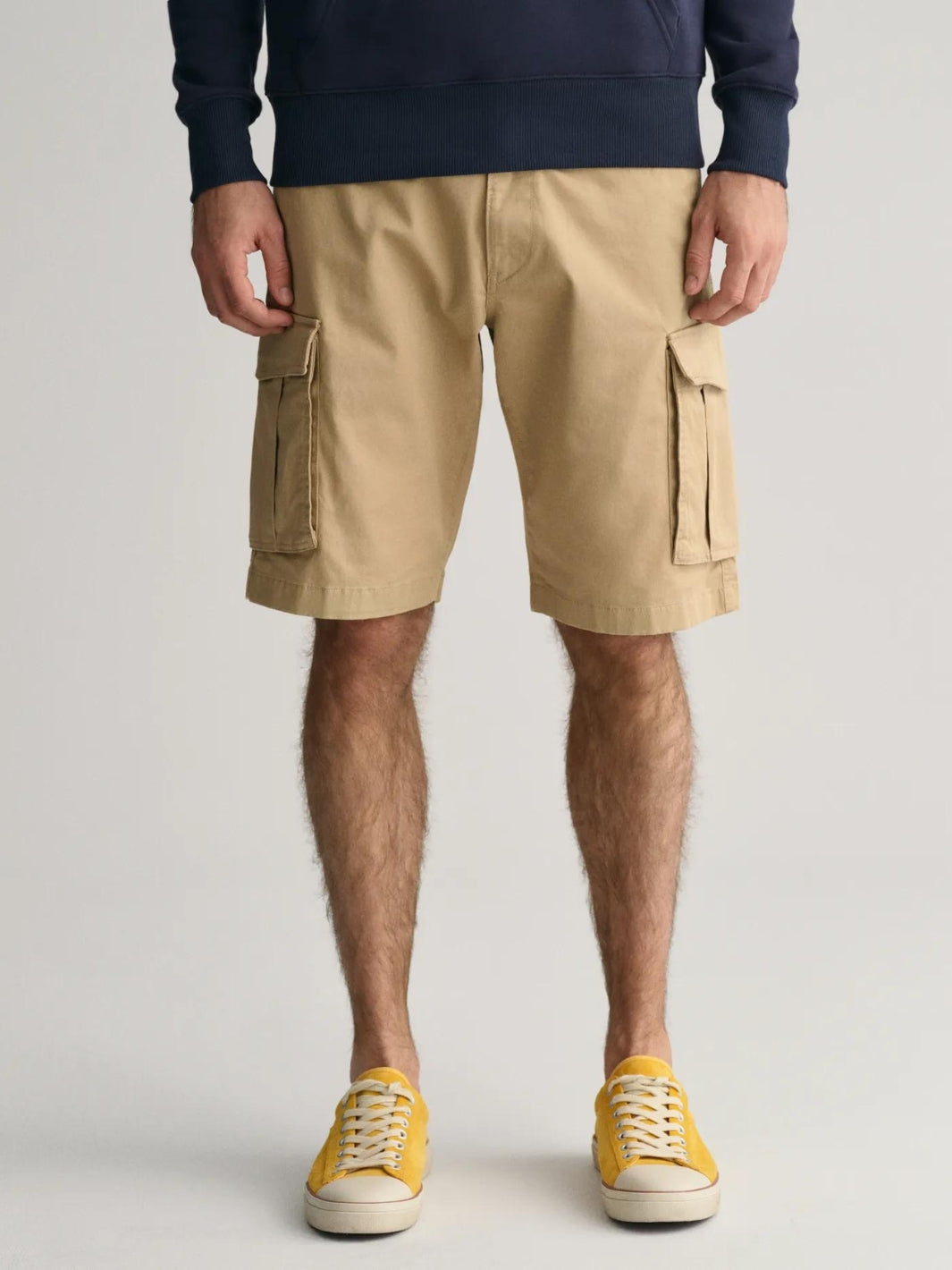 RELAXED TWILL CARGO SHORTS