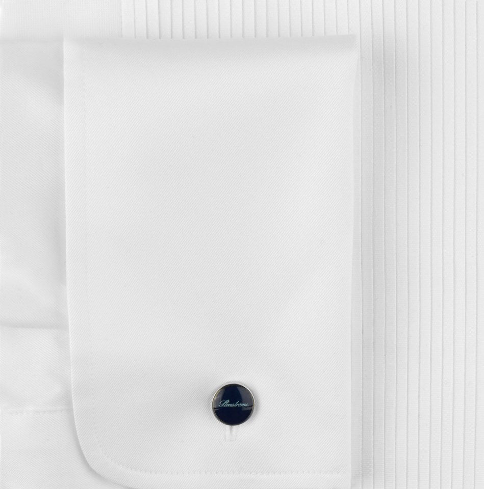 SLIMLINE SMOKINGSKJORTE EGNE KNAPPER