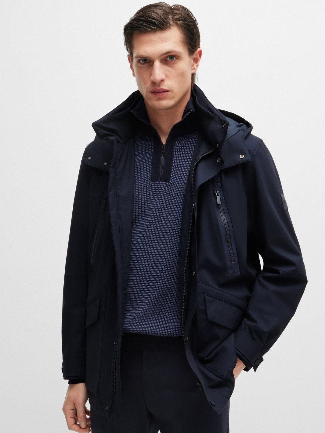 REGULAR-FIT WATERPROOF JACKET