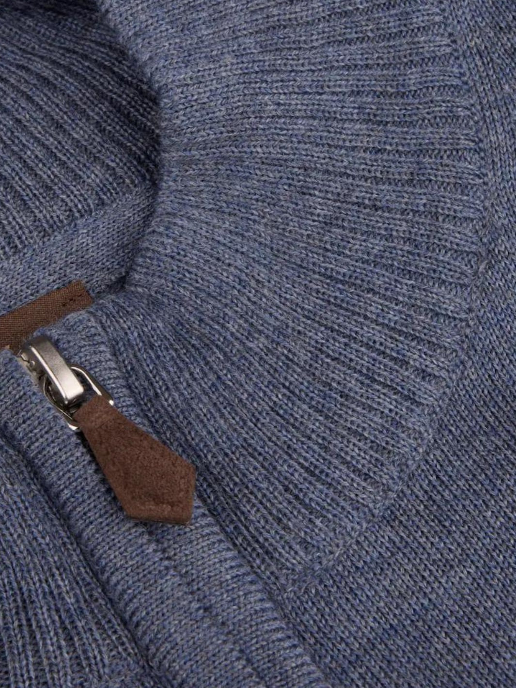 MERINO WOOL HALF ZIP