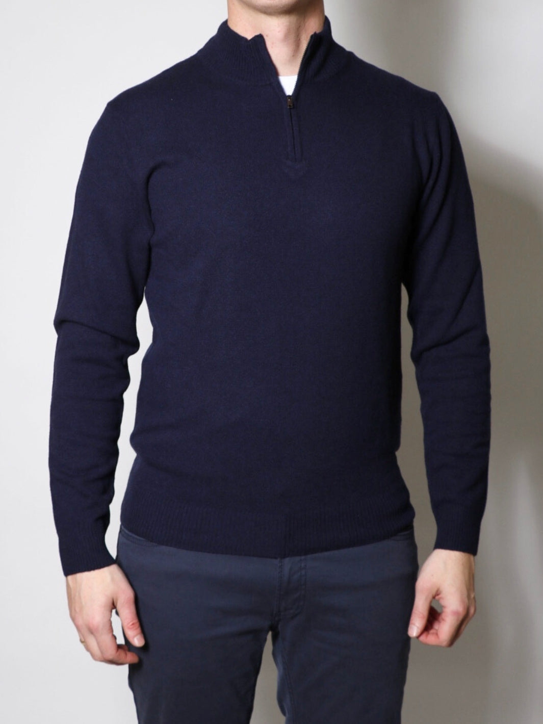 LUPETTO HALF-ZIP SWEATER