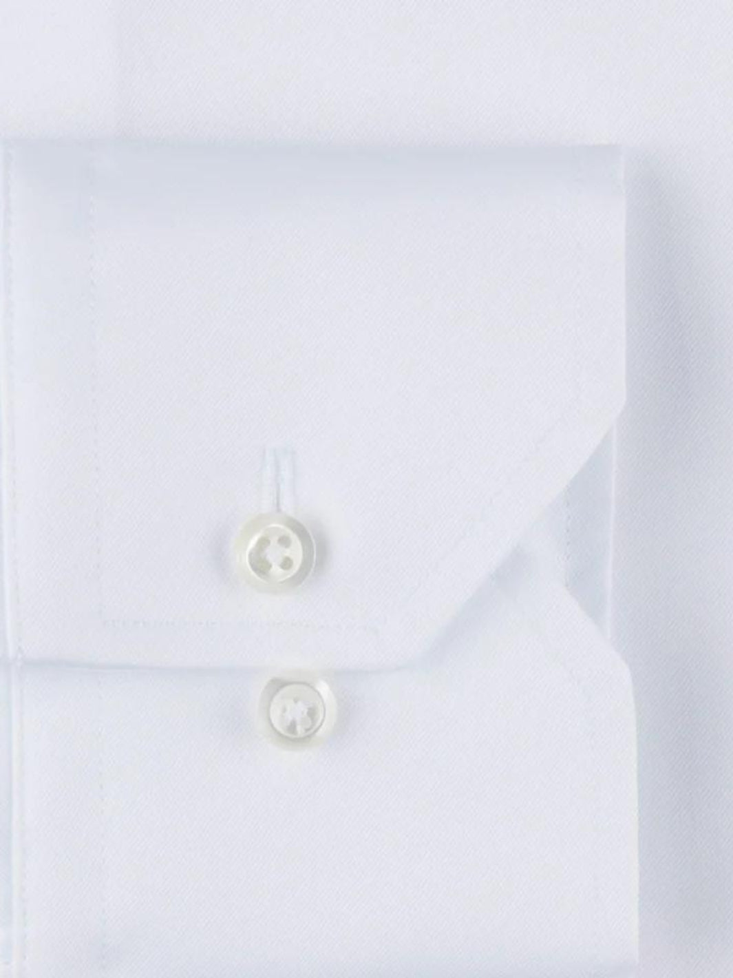 SLIMLINE WHITE TWILL SKJORTE