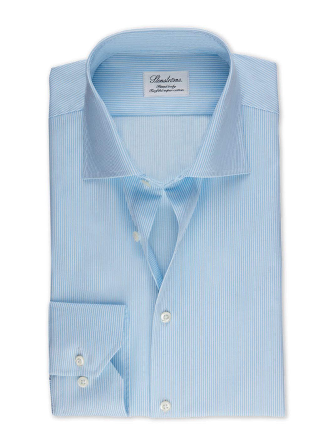 FITTED BODY PINSTRIPE SKJORTE XL-SLEEVES