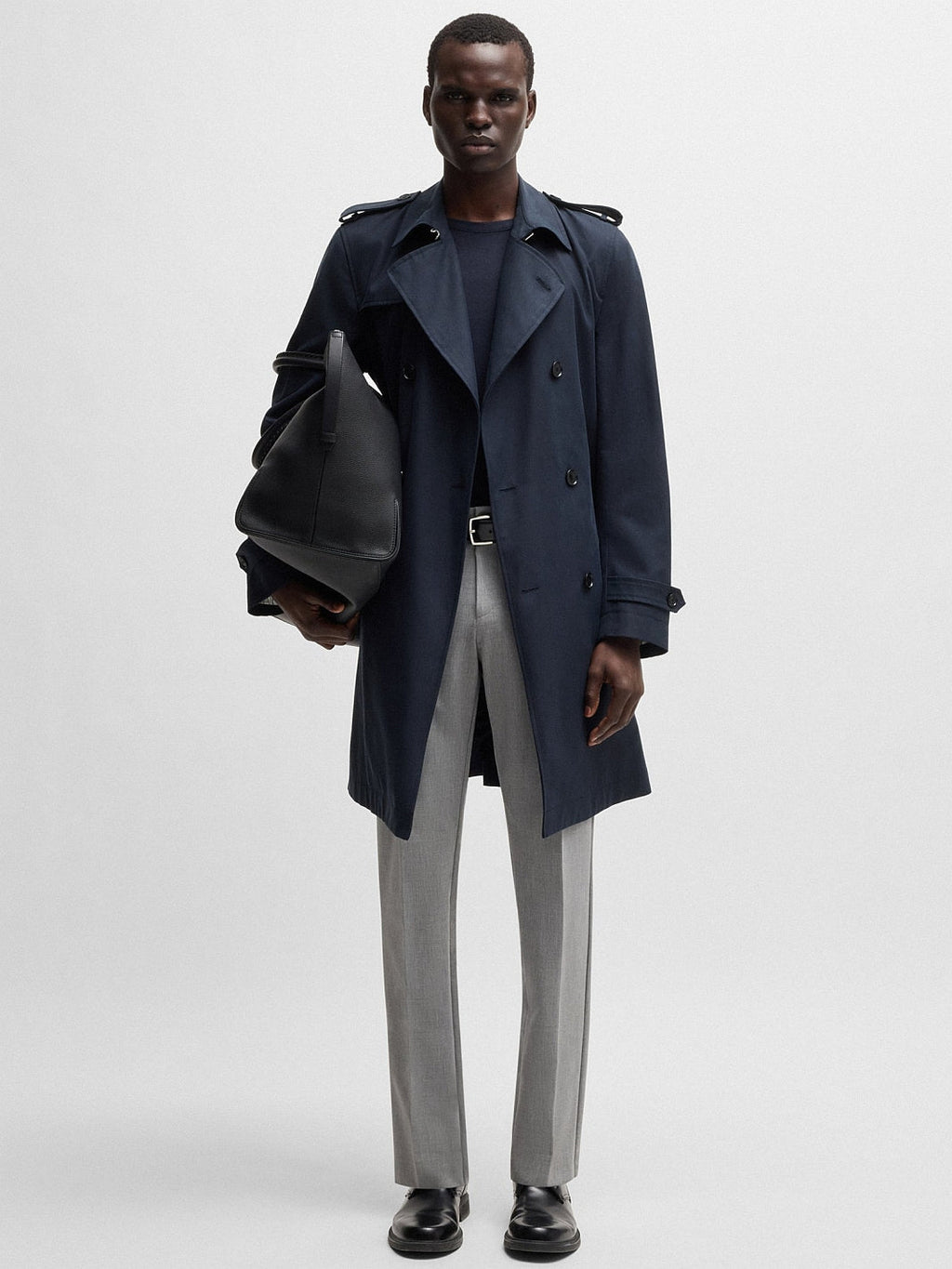 SLIM-FIT TRENCH COAT