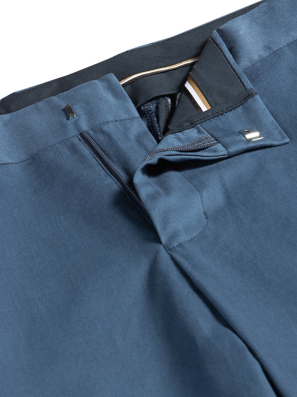 STRETCH-COTTON TROUSERS