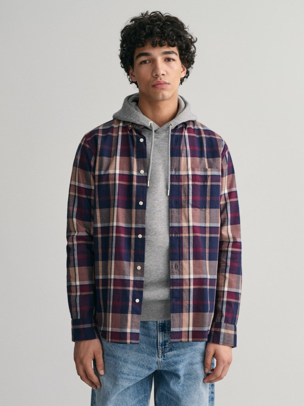 REGULAR FIT JASPE CHECK SHIRT