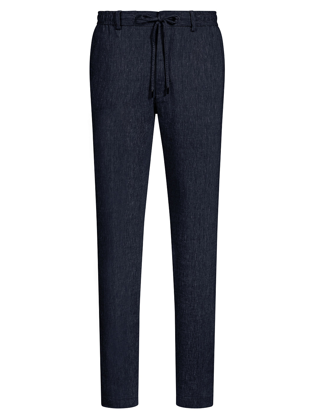 LINEN BLEND TROUSERS