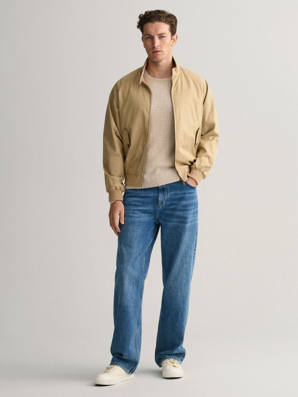 COTTON HARRINGTON JACKET