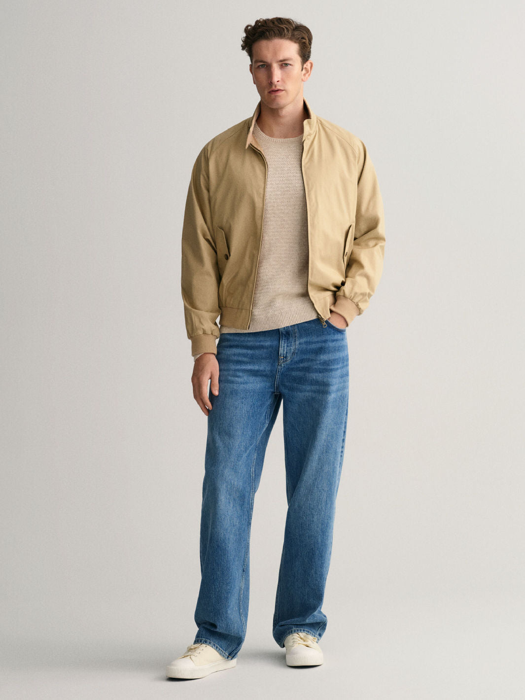 COTTON HARRINGTON JACKET