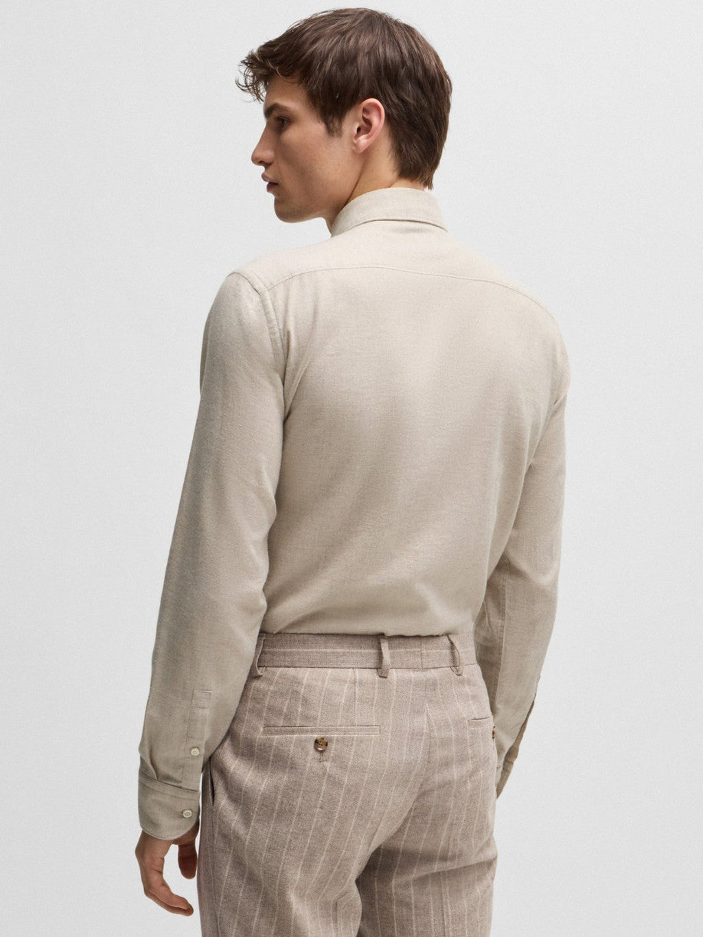 CASUAL FIT SHIRT IN COTTON TWILL