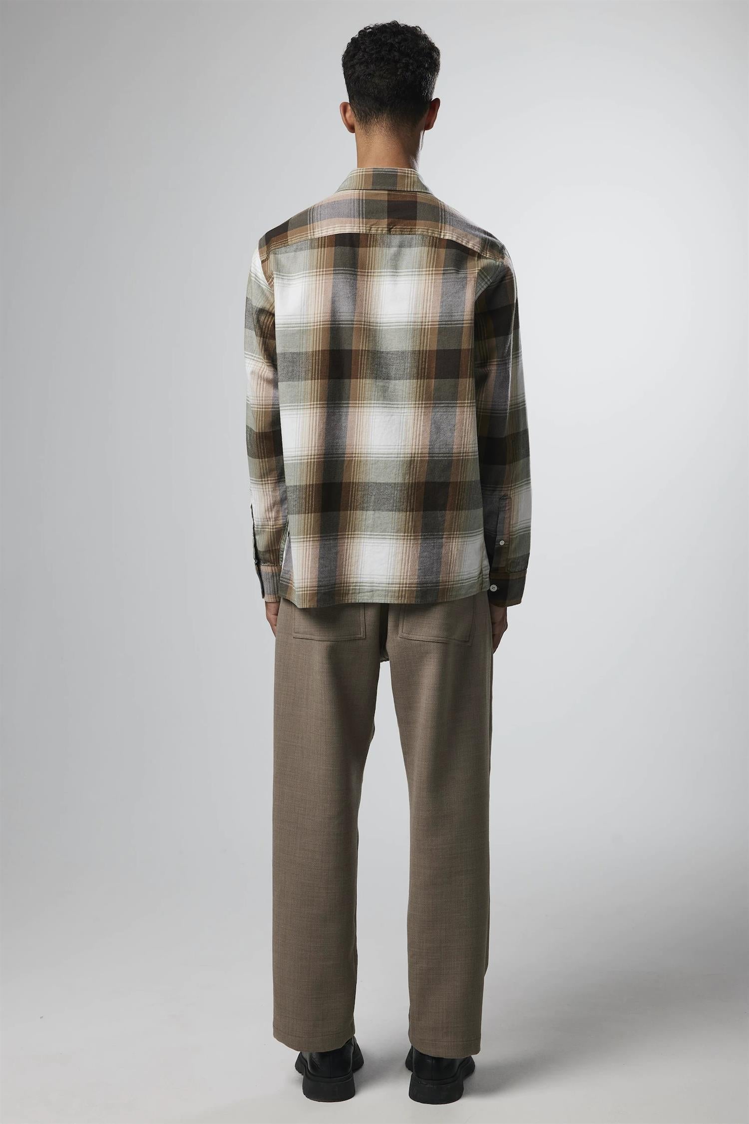 JULIO 5291 REGULAR COTTON CHECKERED OVERSHIRT
