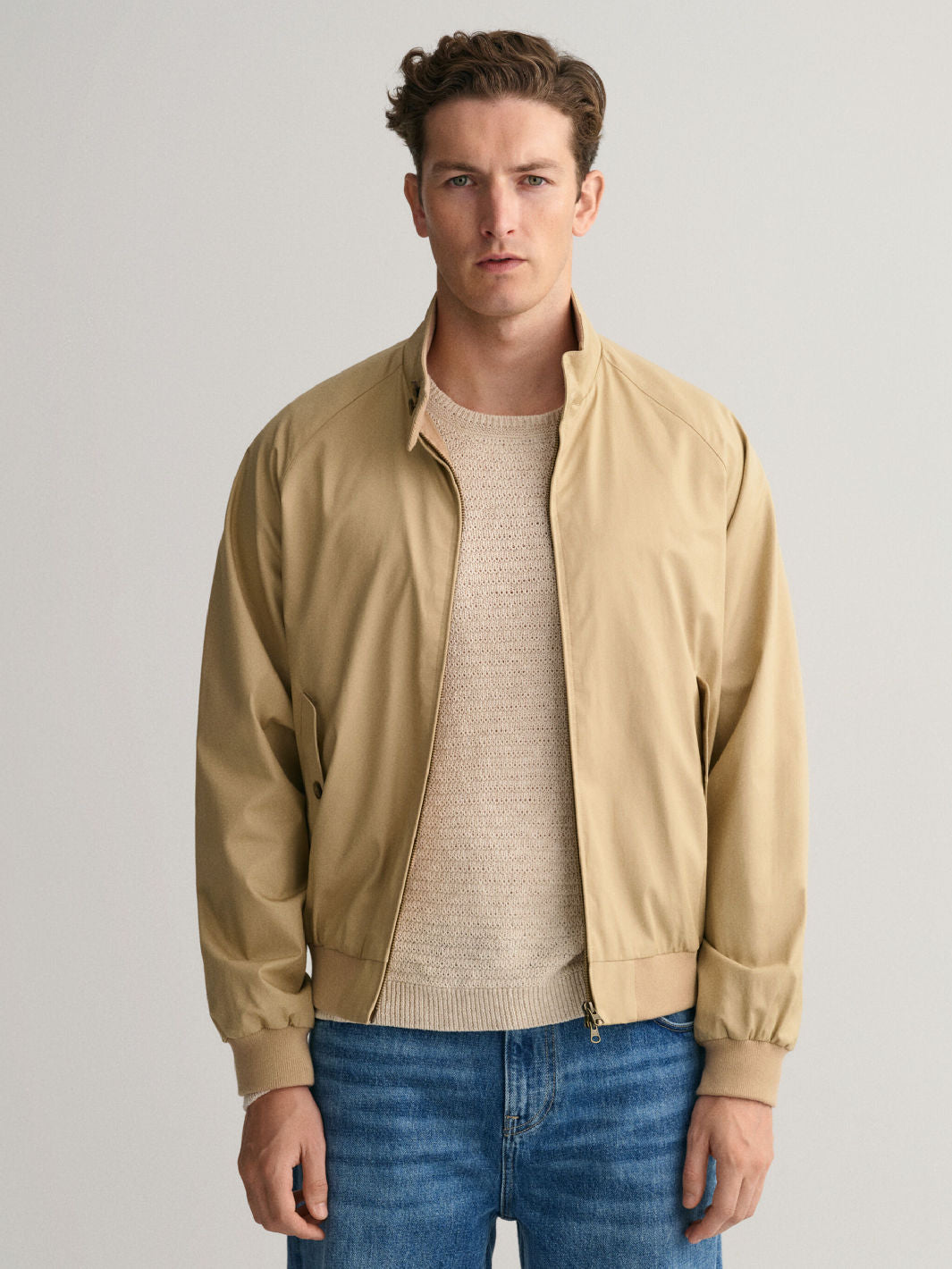 COTTON HARRINGTON JACKET