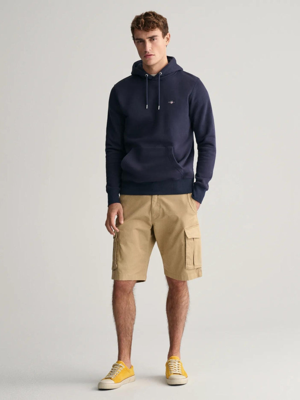 RELAXED TWILL CARGO SHORTS