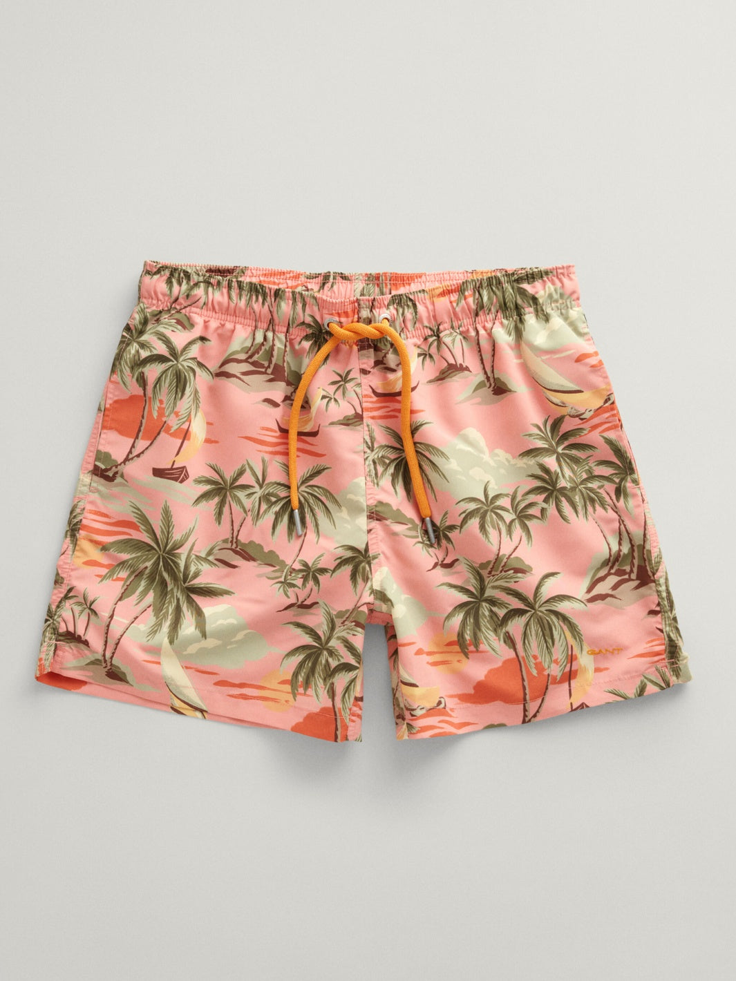 HAWAIIAN PRINT SWIM SHORTS