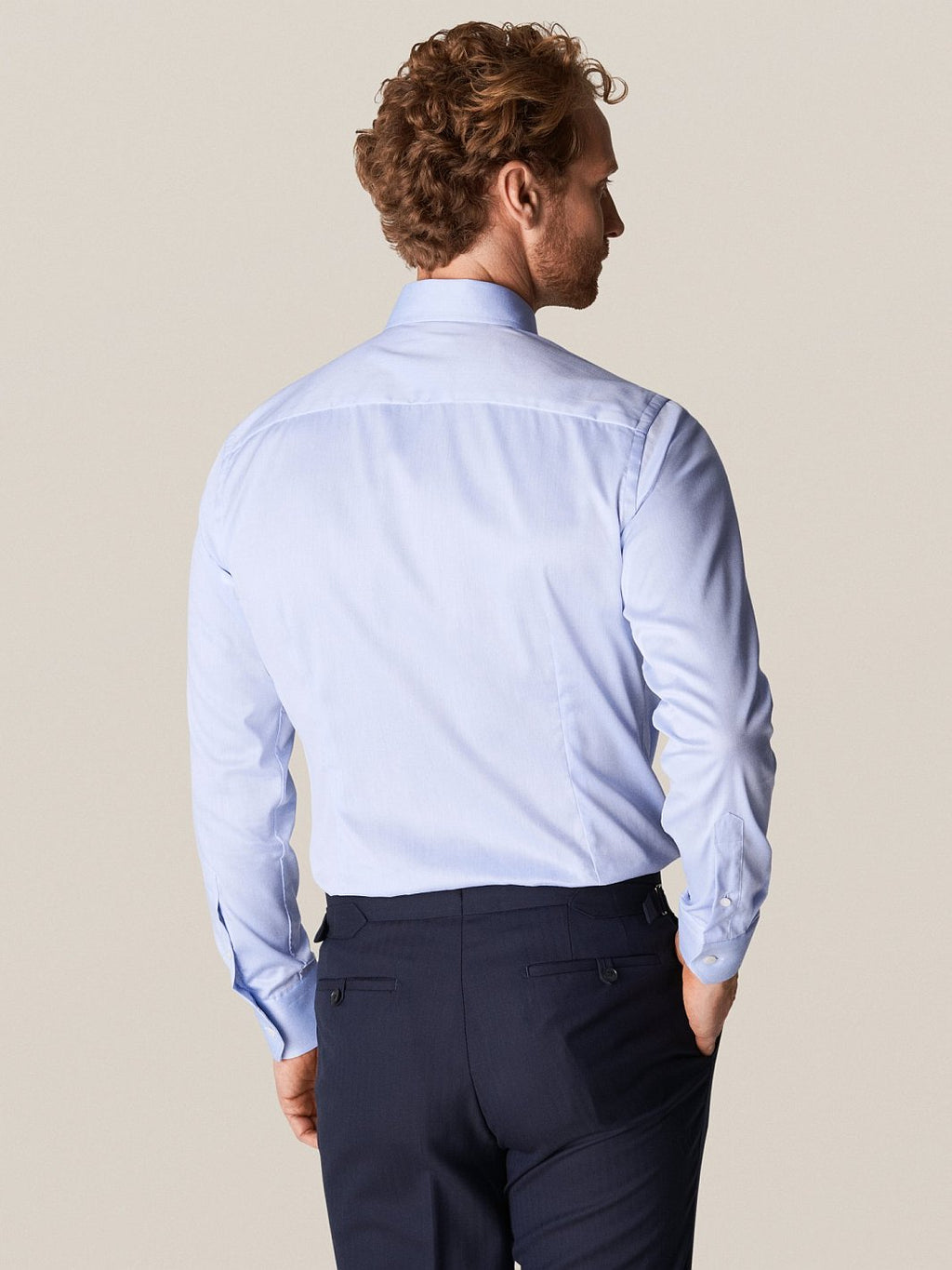 SUPER SLIM SIGNATURE TWILL SKJORTE