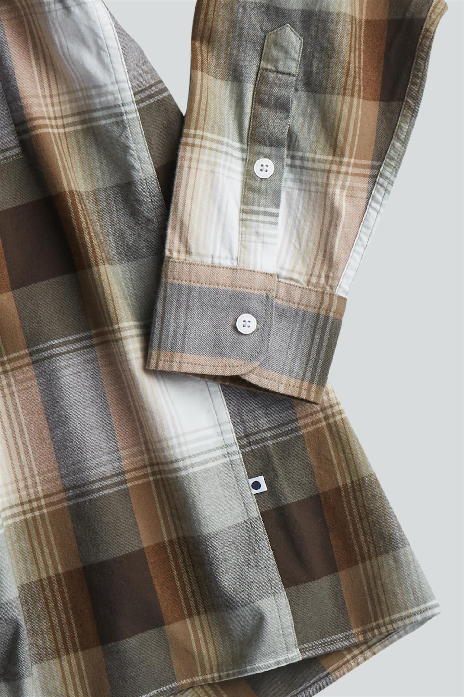 JULIO 5291 REGULAR COTTON CHECKERED OVERSHIRT