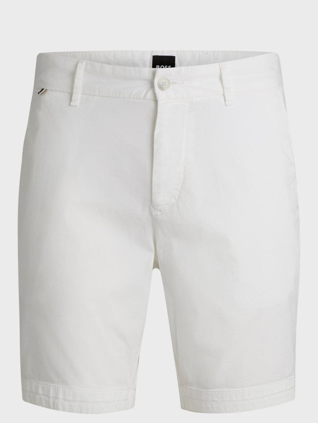 SLIM STRETCH-COTTON SHORTS