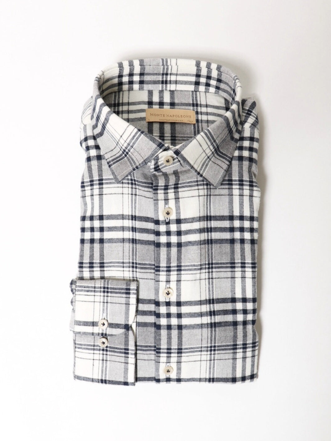 CONTEMPORARY FIT CHECK SHIRT