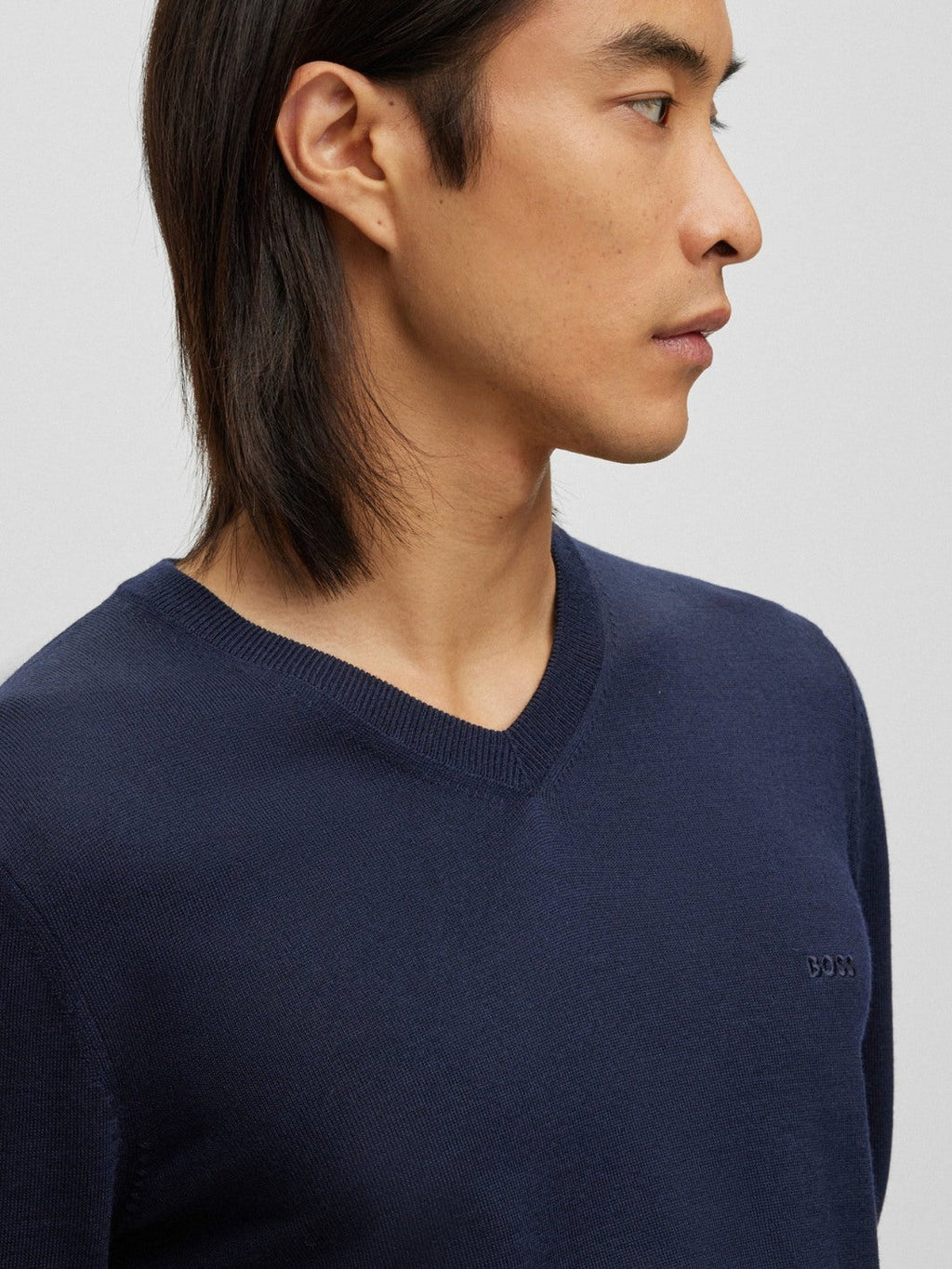 VIRGIN-WOOL REGULAR-FIT SWEATER